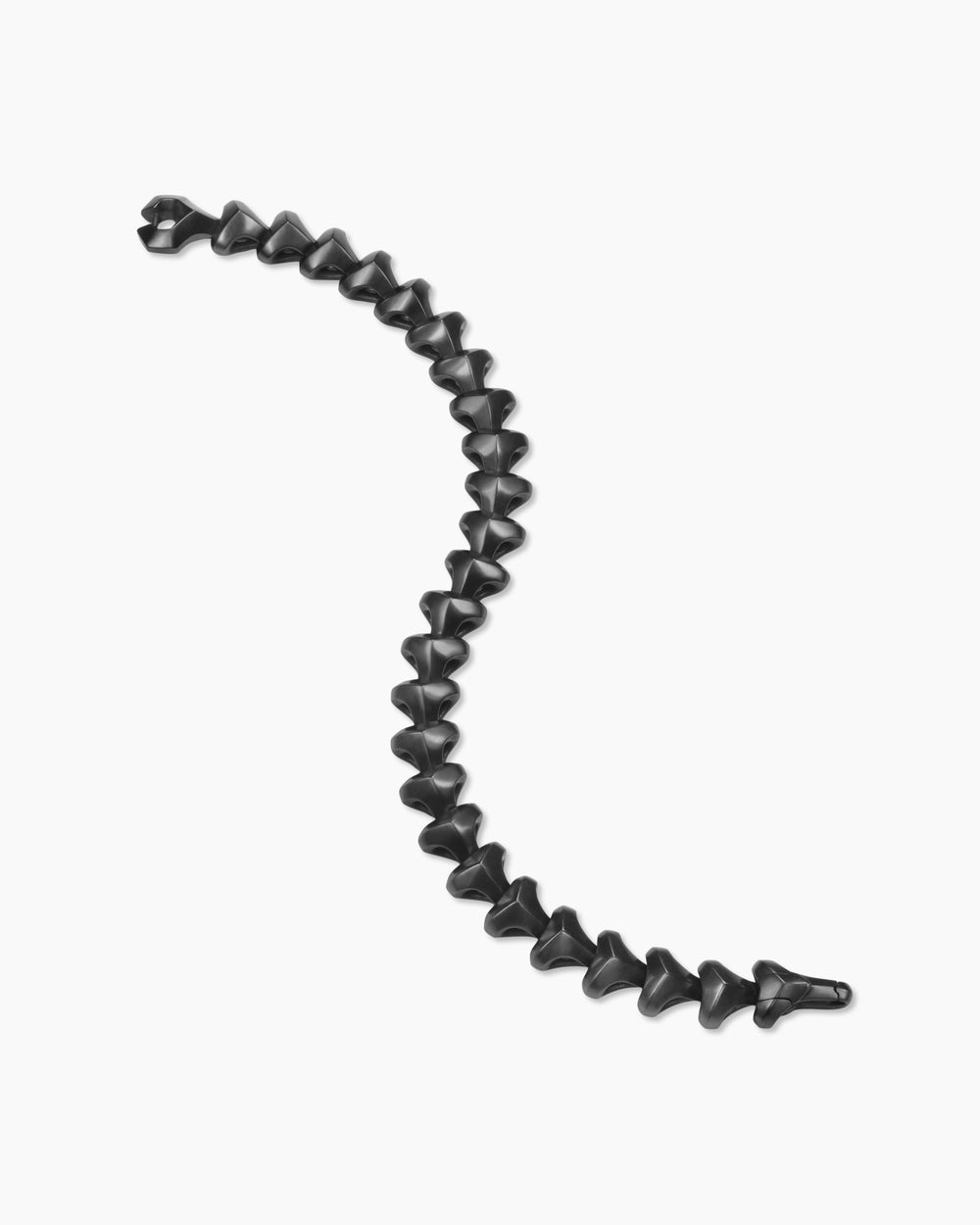 Mens Armory Link Bracelet in Black Titanium, 9.5mm