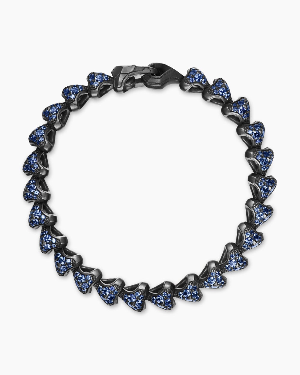 Mens Armory Link Bracelet in Black Titanium, 9.5mm