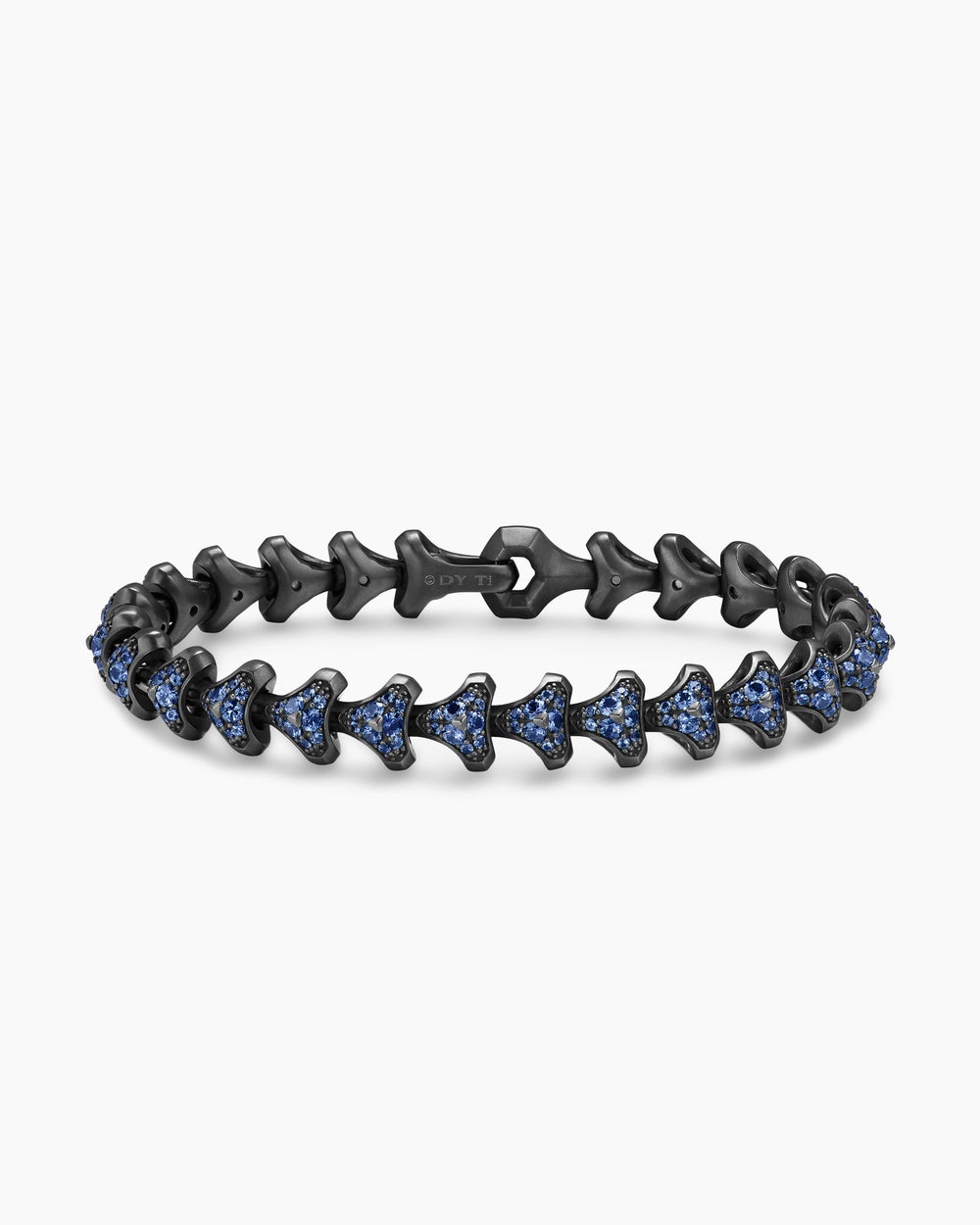 Mens Armory Link Bracelet in Black Titanium, 9.5mm
