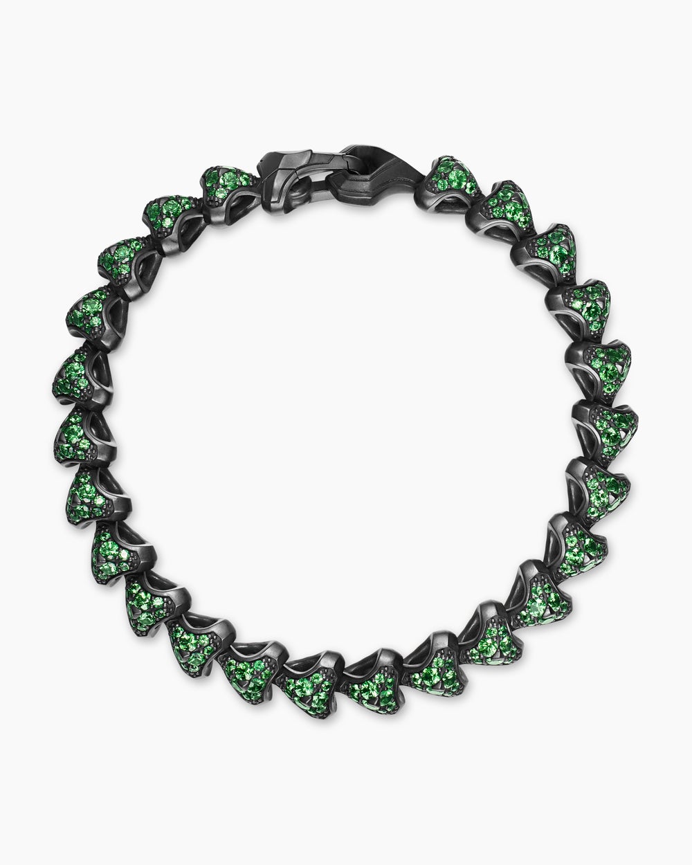 Mens Armory Link Bracelet in Black Titanium, 9.5mm