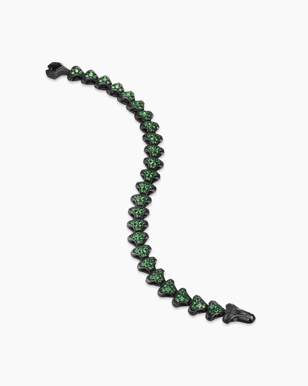 Mens Armory Link Bracelet in Black Titanium, 9.5mm