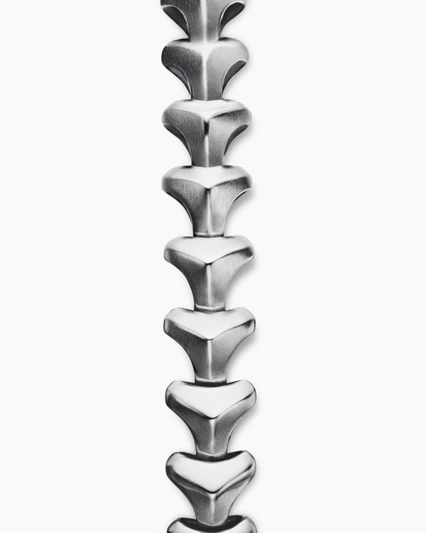 Bracelet à maillons Armory en argent sterling avec pavé, 9,5 mm