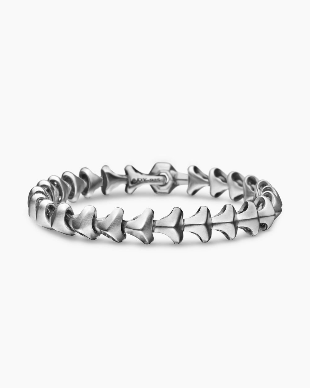 Mens Armoury Link Bracelet in Sterling Silver, 9.5mm