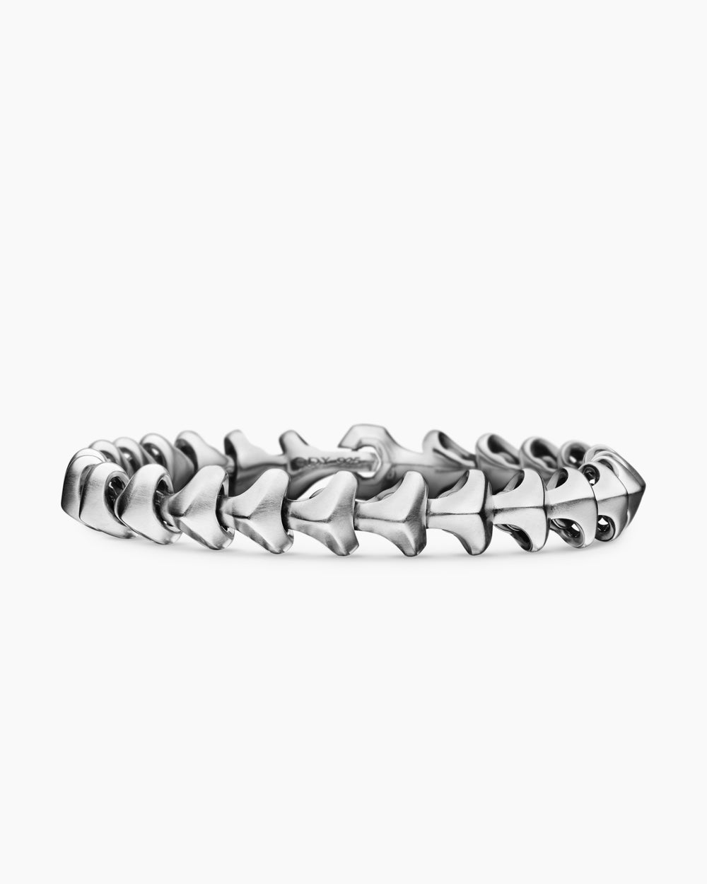 Mens Armoury Link Bracelet in Sterling Silver, 9.5mm
