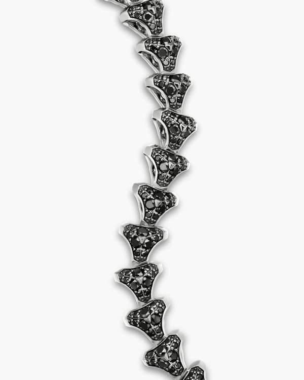 Bracelet à maillons Armory en argent sterling avec pavé, 9,5 mm