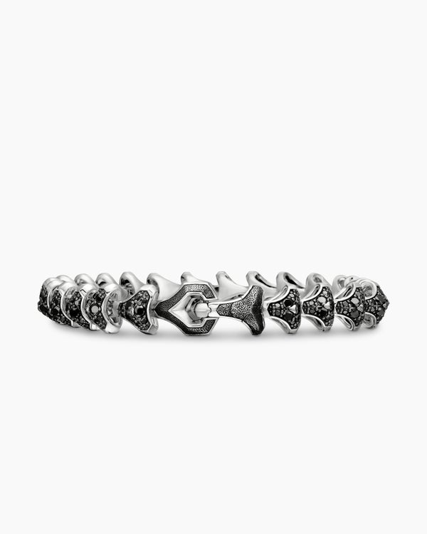 Bracelet à maillons Armory en argent sterling avec pavé, 9,5 mm
