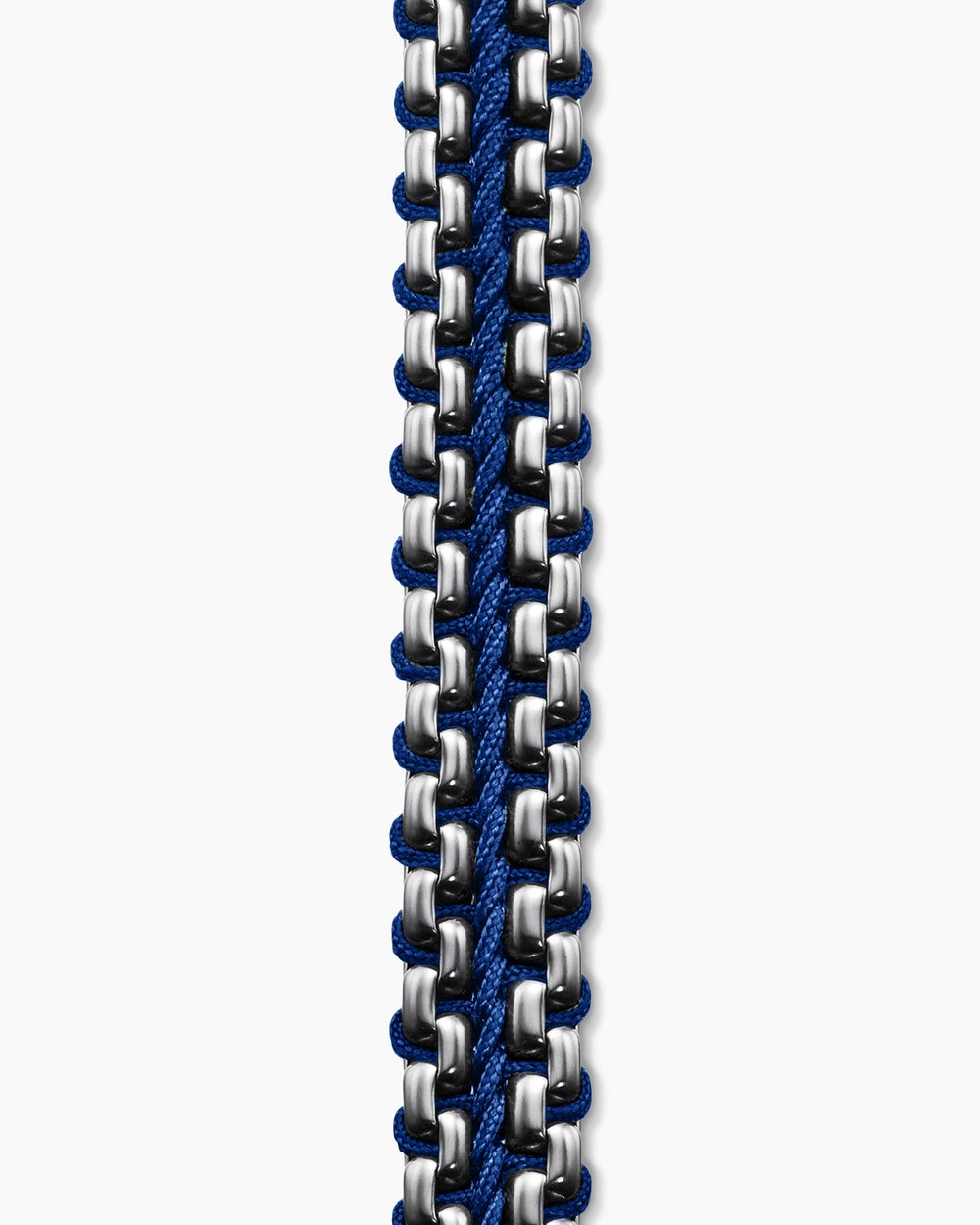 Bracelet Box Chain tissé en argent sterling, 10 mm hommes