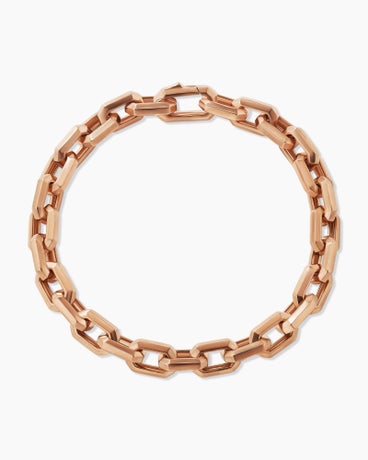 Streamline® Heirloom Chain Link Bracelet in 18K Rose Gold, 7.5mm