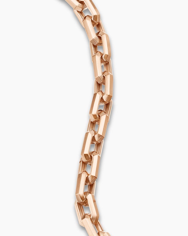 Streamline® Heirloom Chain Link Bracelet in 18K Rose Gold, 7.5mm