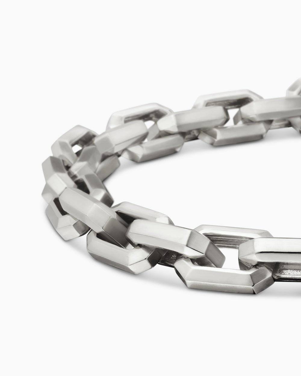 Bracelet à maillons Heirloom Streamline en argent sterling, 7,5 mm hommes