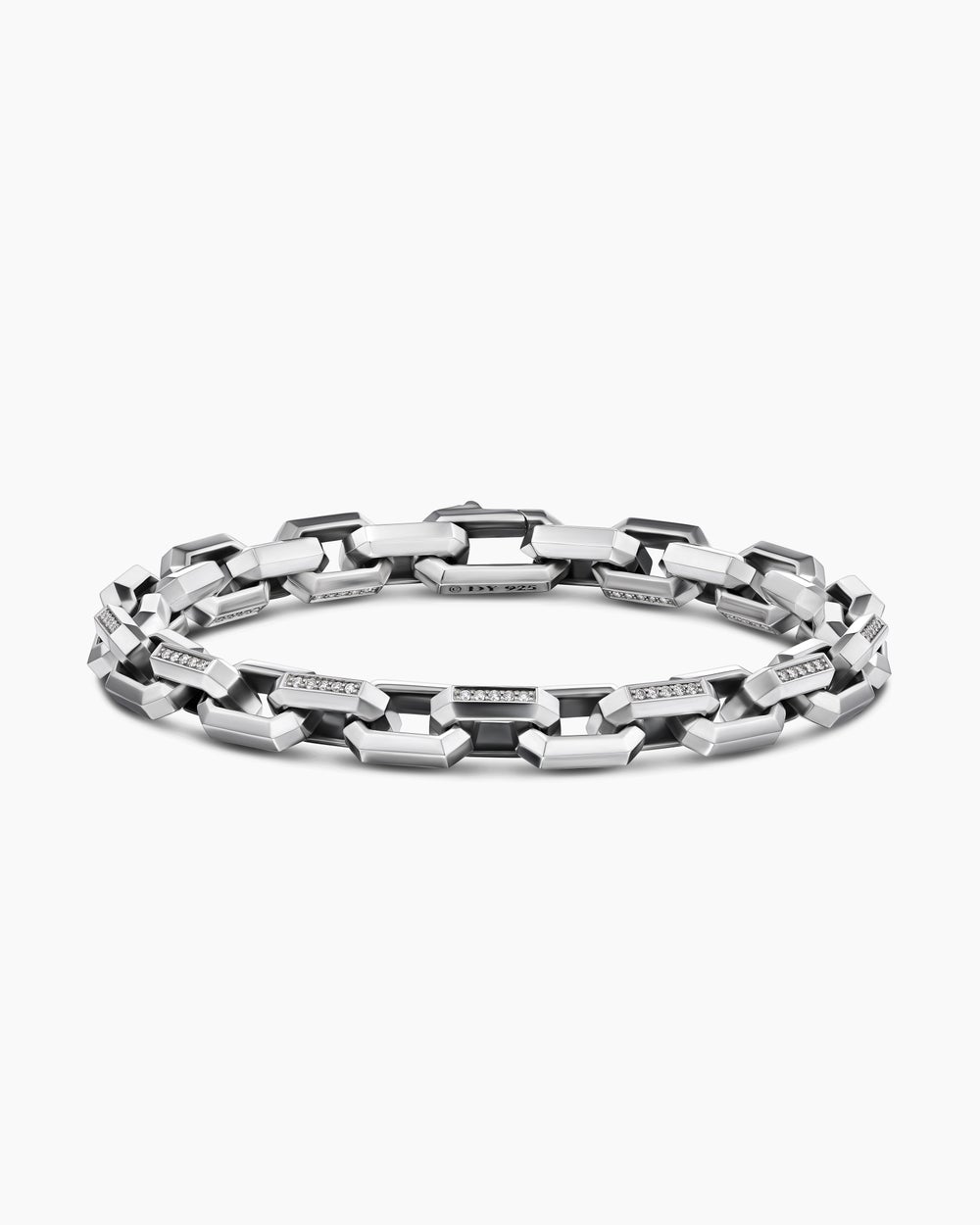 Bracelet à maillons Heirloom Streamline en argent sterling, 7,5 mm hommes