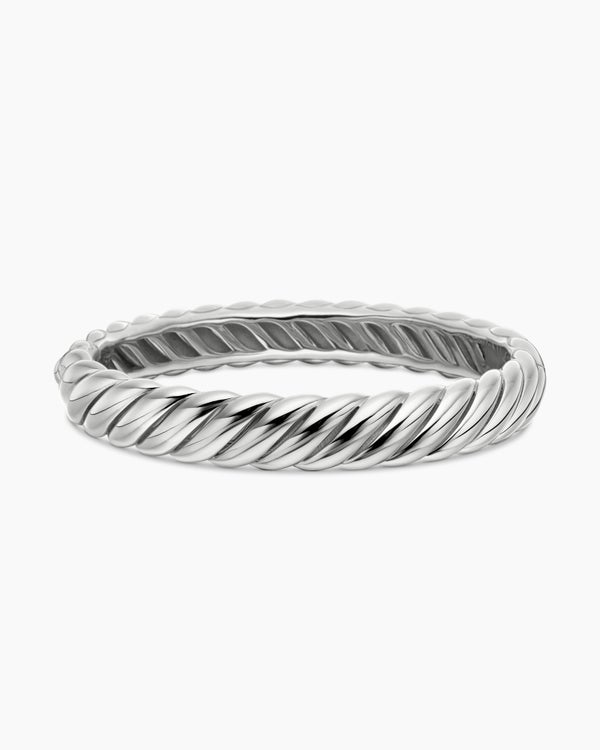 Bracelet Sculpted Cable en argent sterling, 10 mm
