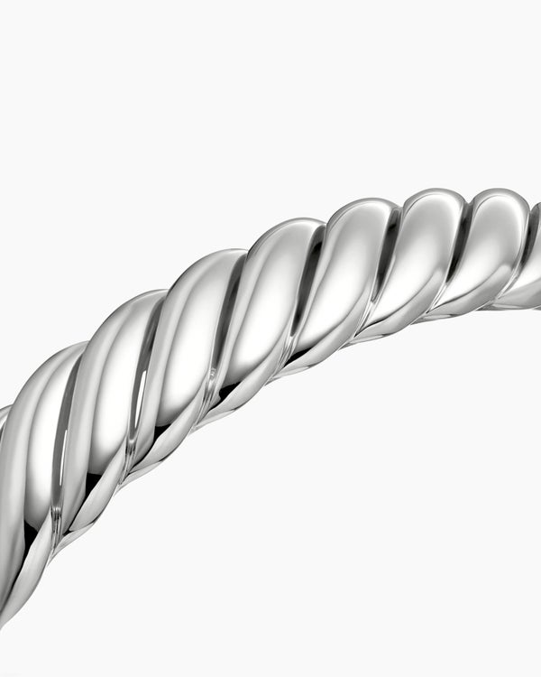 Bracelet Sculpted Cable en argent sterling, 10 mm