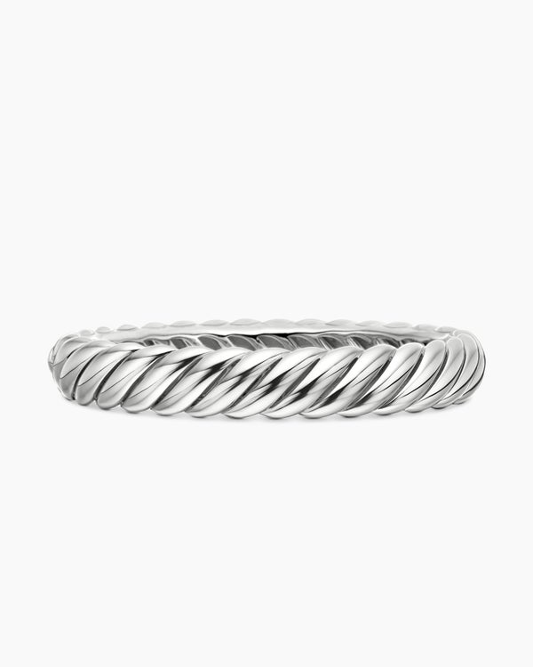 Bracelet Sculpted Cable en argent sterling, 10 mm