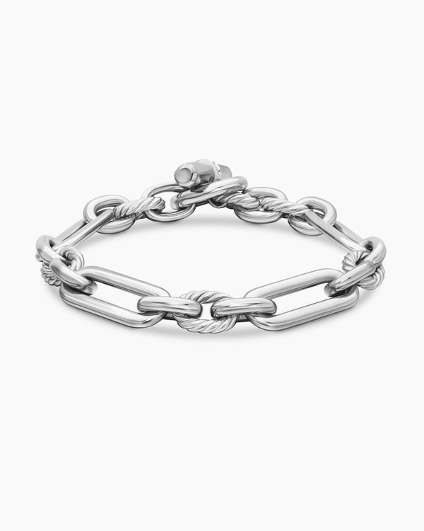 Bracelet chaîne Lexington en argent sterling avec diamants, 9,8 mm