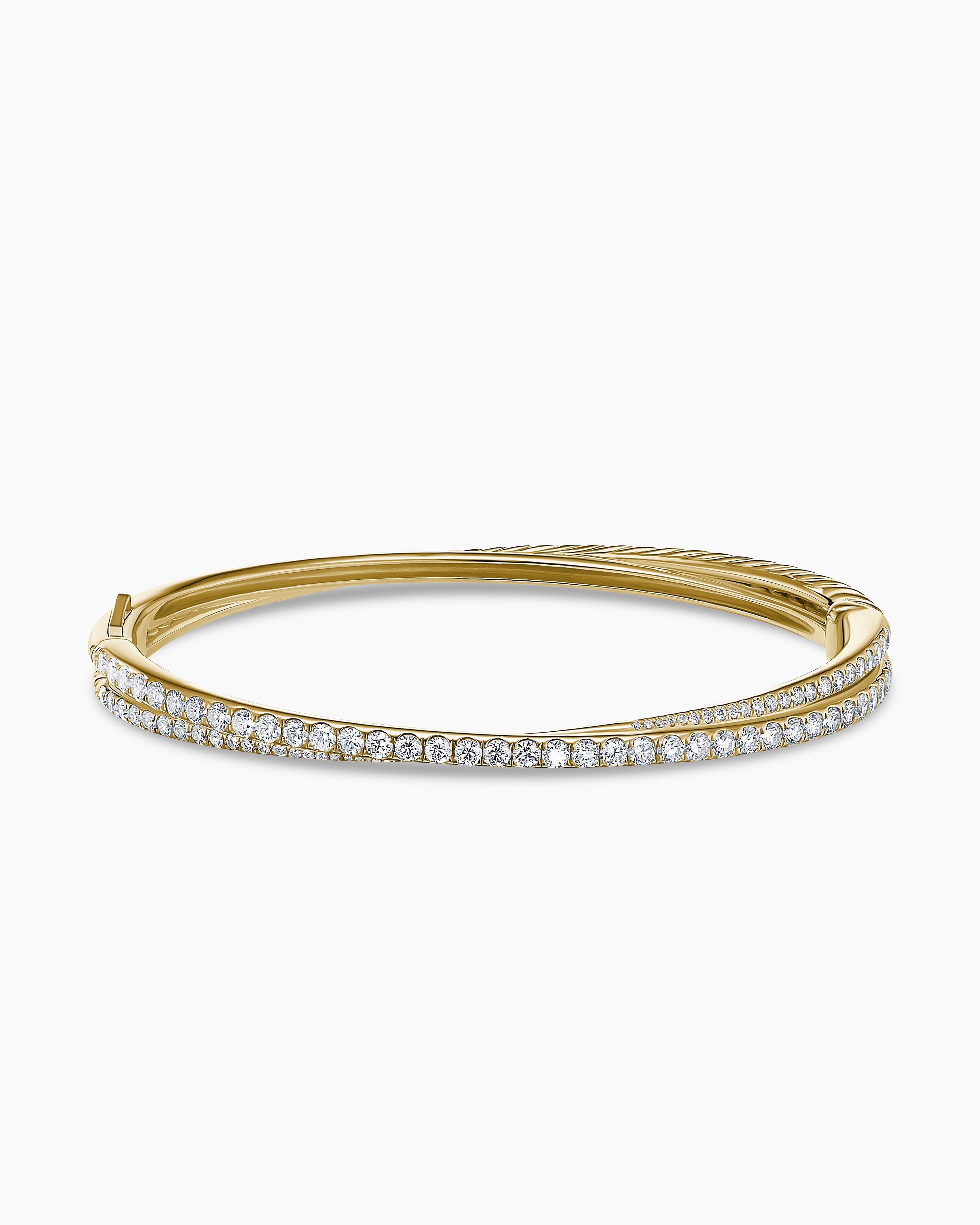 The Gold Gods 4mm White Gold Diamond Tennis Bracelet