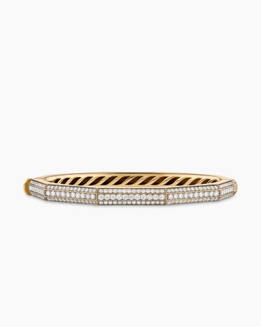 Carlyle™ Bracelet in 18K Yellow Gold with Diamonds, 5.5mm
