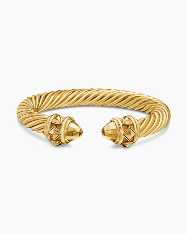 Renaissance Cablespira Bracelet in 18K Yellow Gold, 9mm