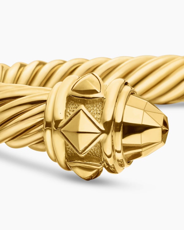 Renaissance Cablespira Bracelet in 18K Yellow Gold, 9mm