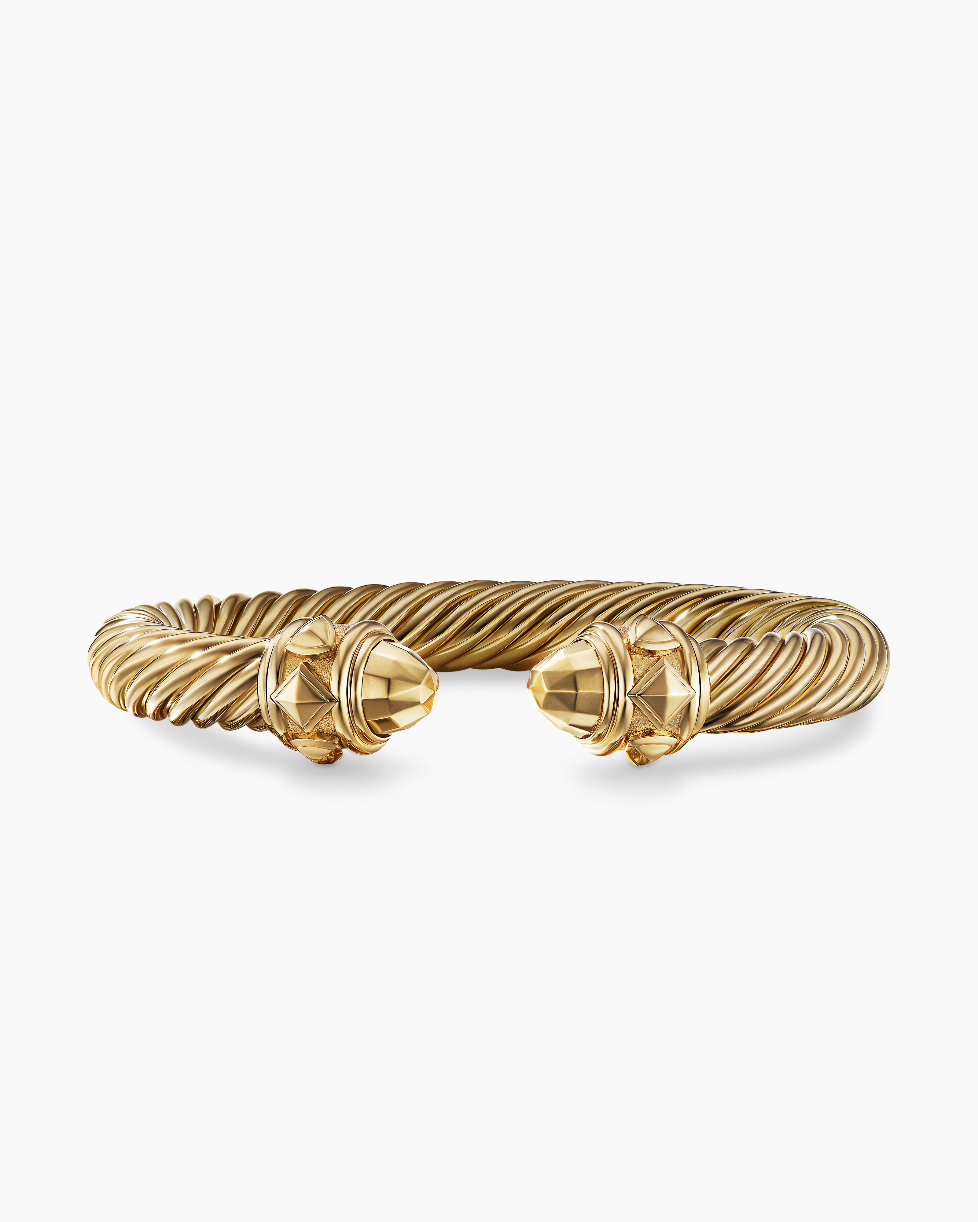 Modern Renaissance Bangle Bracelet in 18K Yellow Gold with