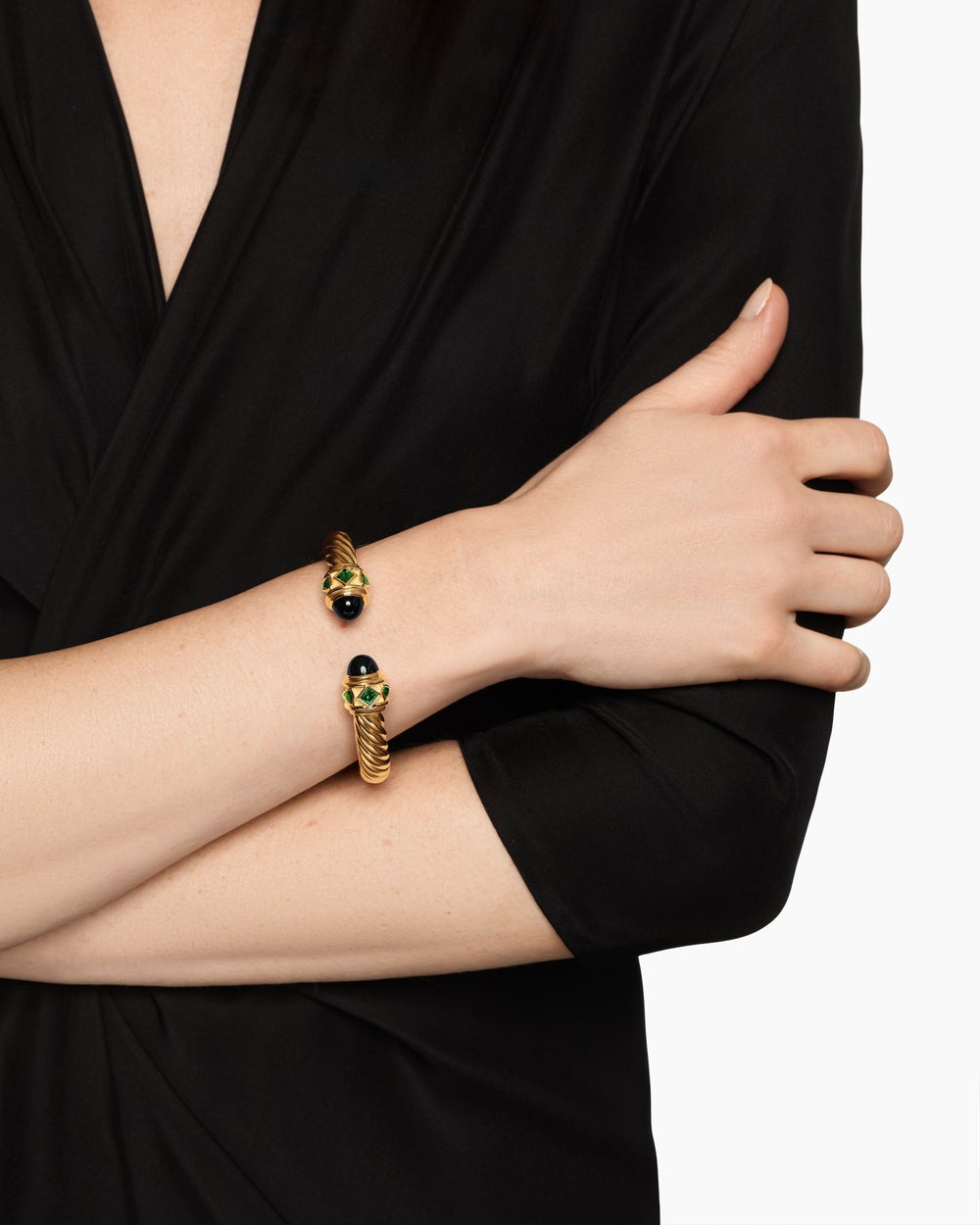 Bracelet Renaissance Cablespira en or jaune 18 carats, 9 mm femme