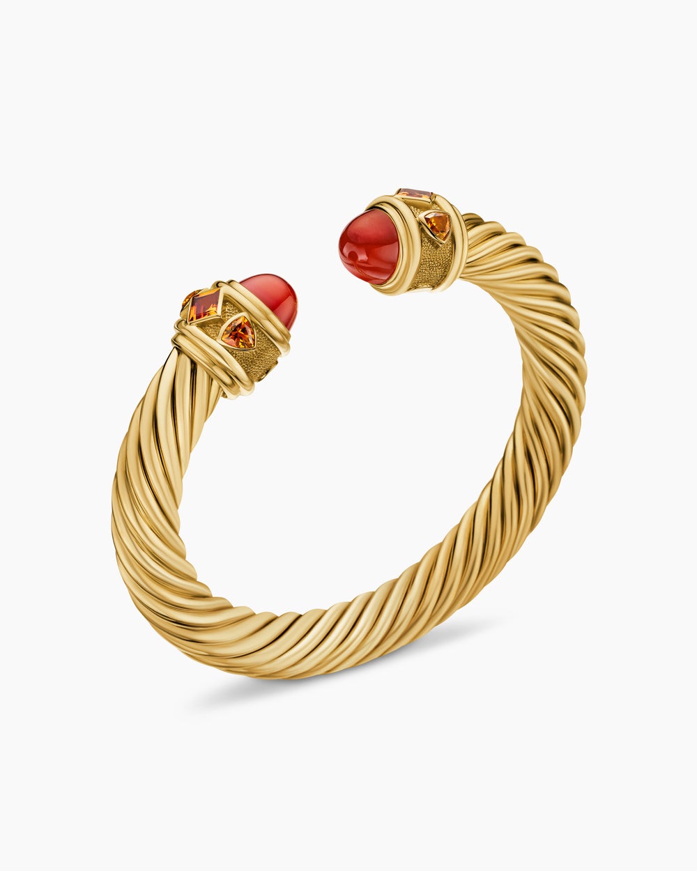 Bracelet Renaissance Cablespira en or jaune 18 carats, 9 mm femme