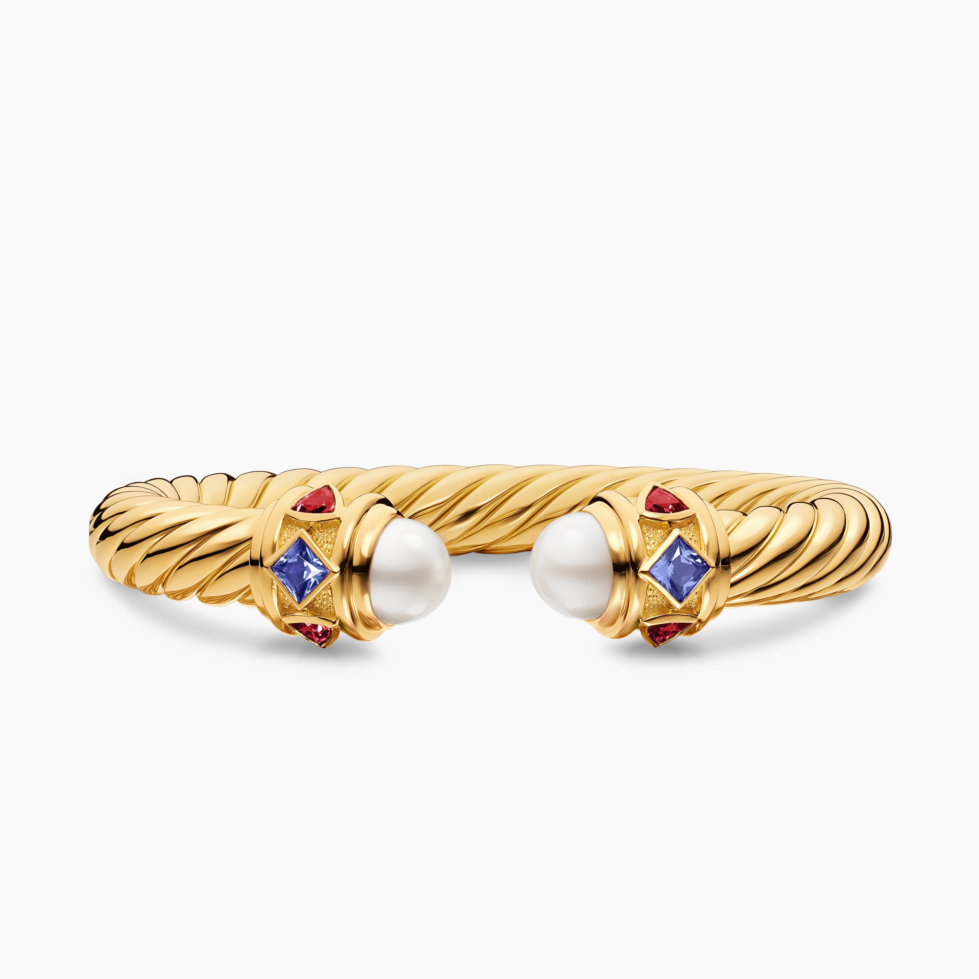 Bracelet Renaissance Cablespira en or jaune 18 carats, 9 mm femmes 