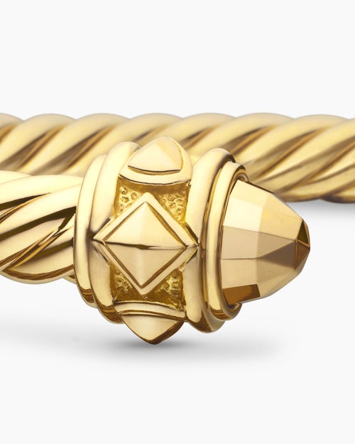 Womens Renaissance® Cablespira® Bracelet in 18K Yellow Gold, 5mm