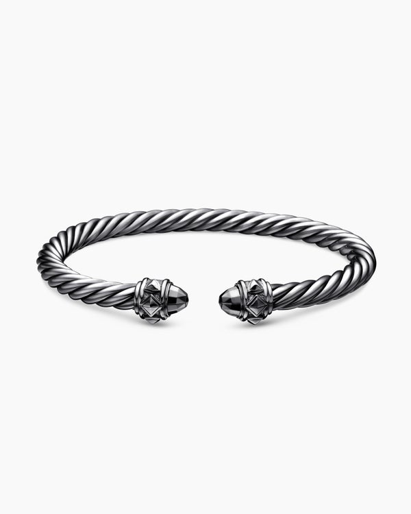 Renaissance® Classic Cable Bracelet in Blackened Silver, 5mm