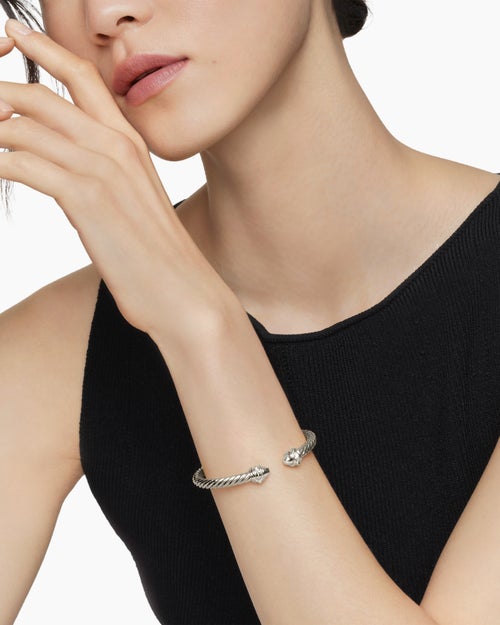 Womens Renaissance® Classic Cable Bracelet in Sterling Silver, 5mm