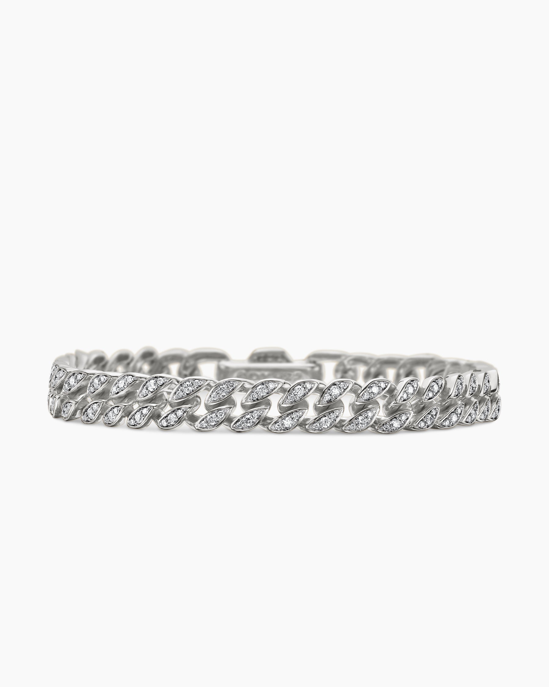 Zales Outlet Made in Italy 4.7mm Diamond-Cut Curb Chain Bracelet in 14K Gold - 8.25