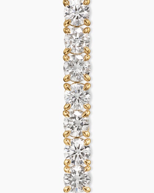 Womens Tennis Bracelet in 18K Yellow Gold, 3mm