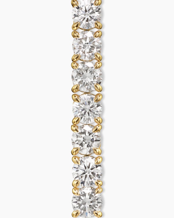 Tennis Bracelet in 18K Yellow Gold, 3mm