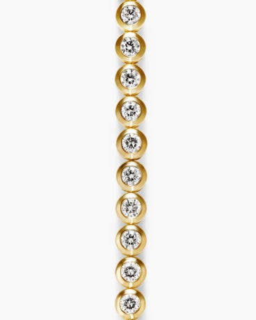 Tennis Bracelet in 18K Yellow Gold with Diamonds, 4.7mm