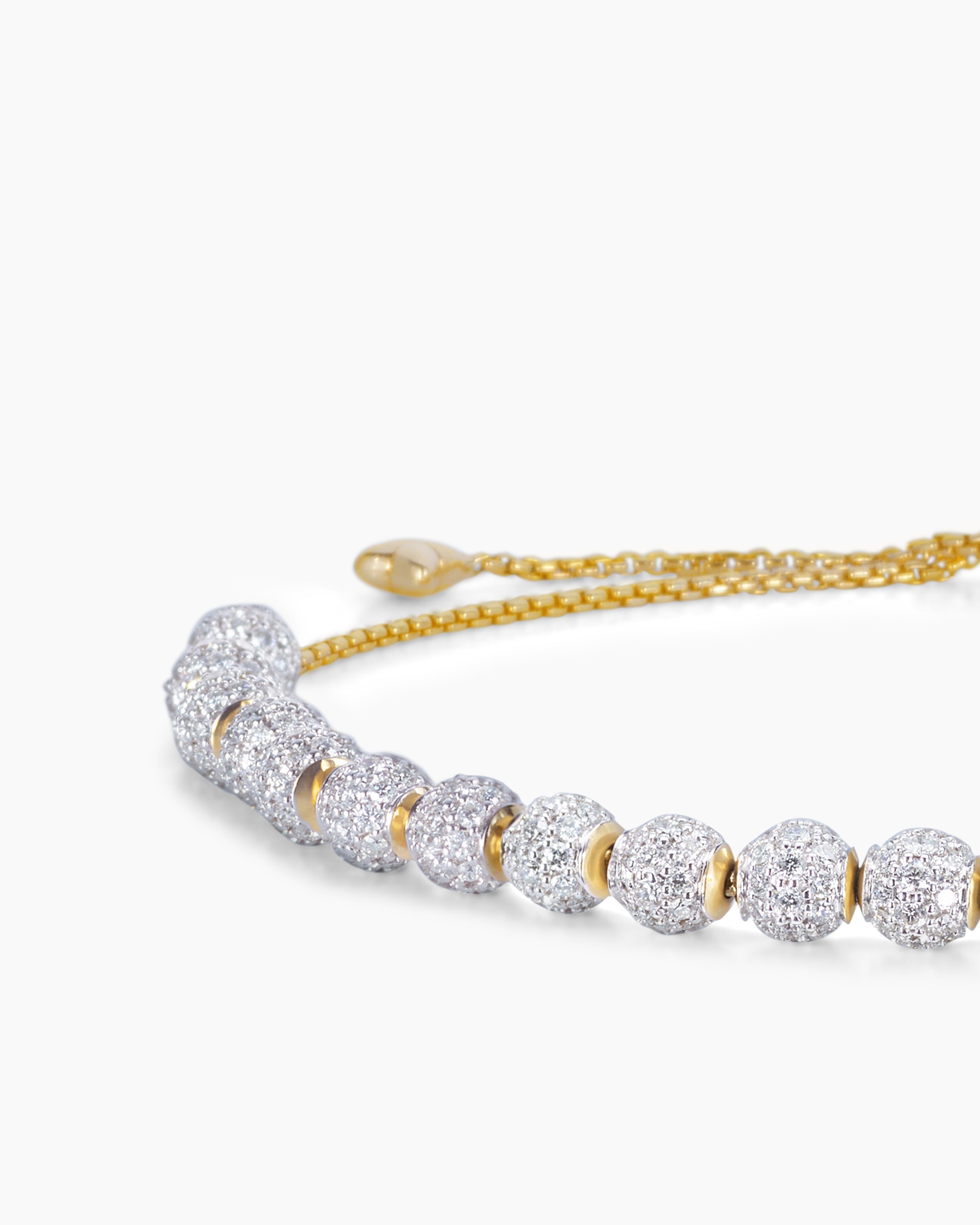 Gold Ball & Bead Bracelets – Gold Palace
