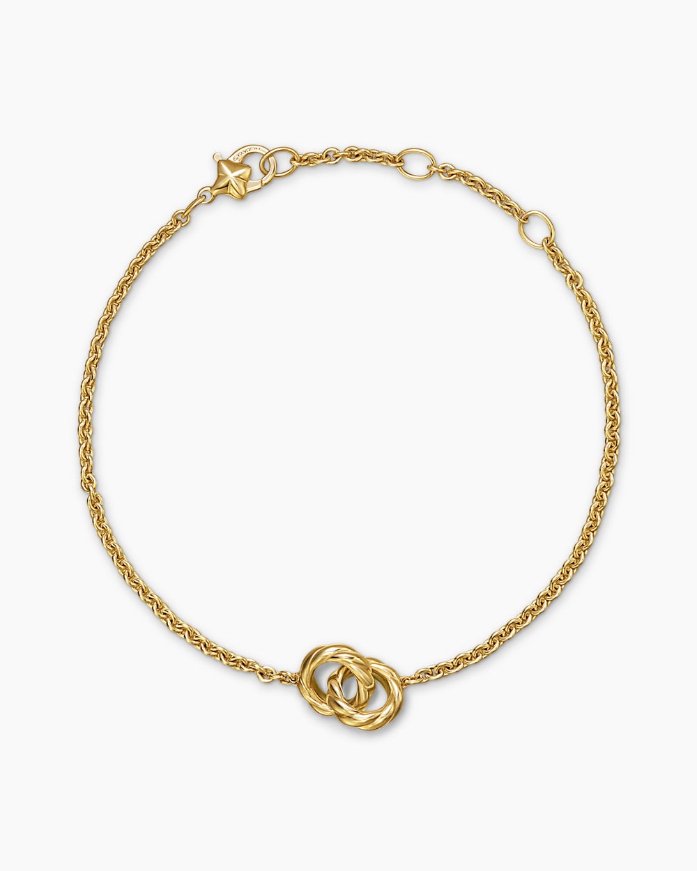 Bracelet chaîne Sculpted Cable en or jaune 18 carats, 8 mm femmes