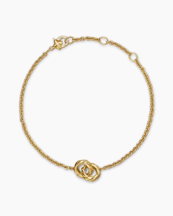 Sculpted Cable Chain Bracelet in 18K Yellow Gold, 8mm