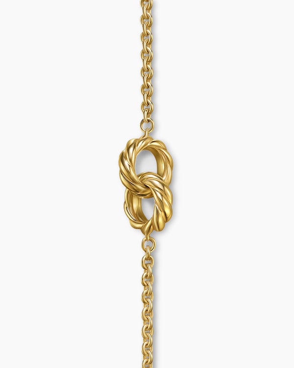 Sculpted Cable Chain Bracelet in 18K Yellow Gold, 8mm