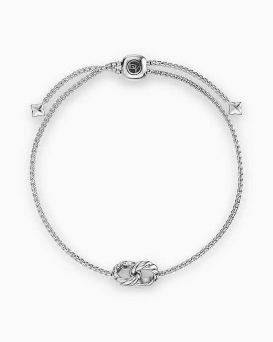 Sculpted Cable Chain Bracelet in Sterling Silver, 8mm