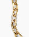 DY Madison Chain Bracelet in 18K Yellow Gold with Diamonds, 11mm DY Madison Chain Bracelet in 18K Yellow Gold with Diamonds, 11mm