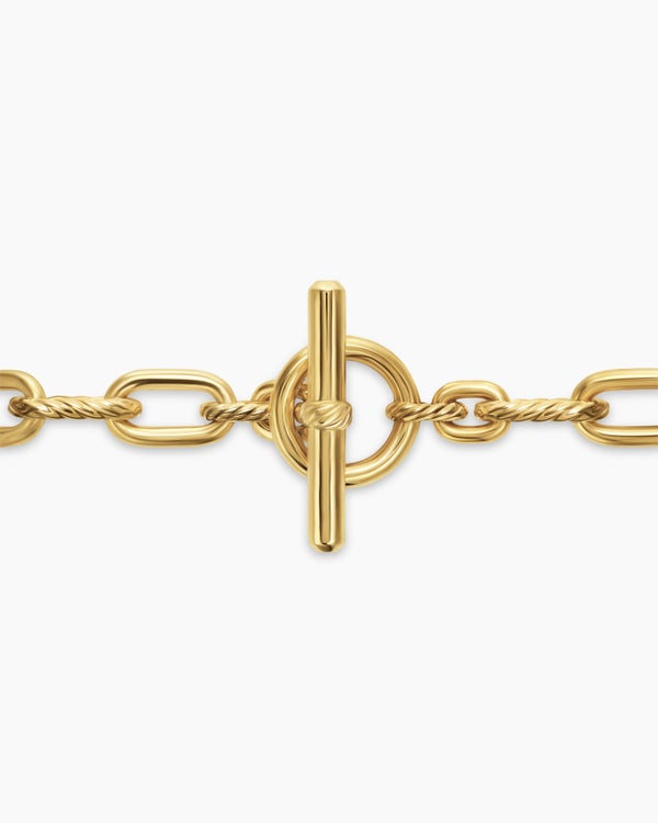 DY Madison® Toggle Chain Bracelet in 18K Yellow Gold, 8.5mm