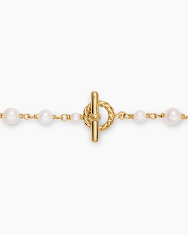 Pearl Classics Toggle Chain Bracelet in 18K Yellow Gold, 4.5mm