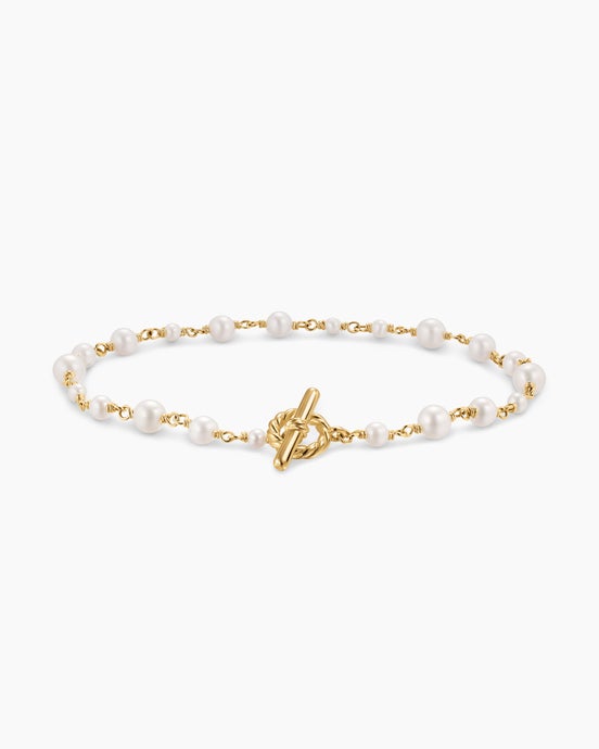 Pearl Classics Toggle Chain Bracelet in 18K Yellow Gold, 4.5mm