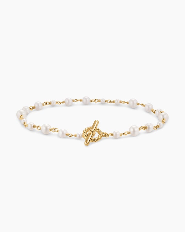 Pearl Classics Toggle Chain Bracelet in 18K Yellow Gold, 4.5mm