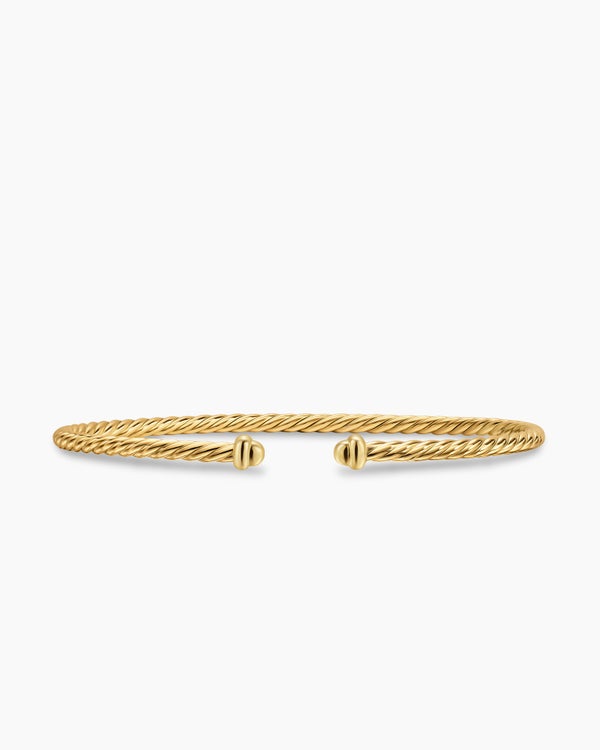 Micro Cablespira® Flex Bracelet in 18K Yellow Gold, 2.6mm