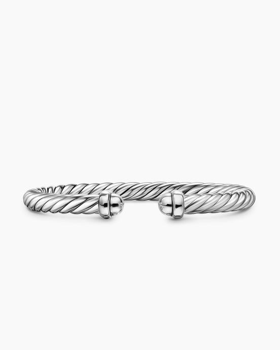 Cable Flex® Bracelet in Sterling Silver, 6mm
