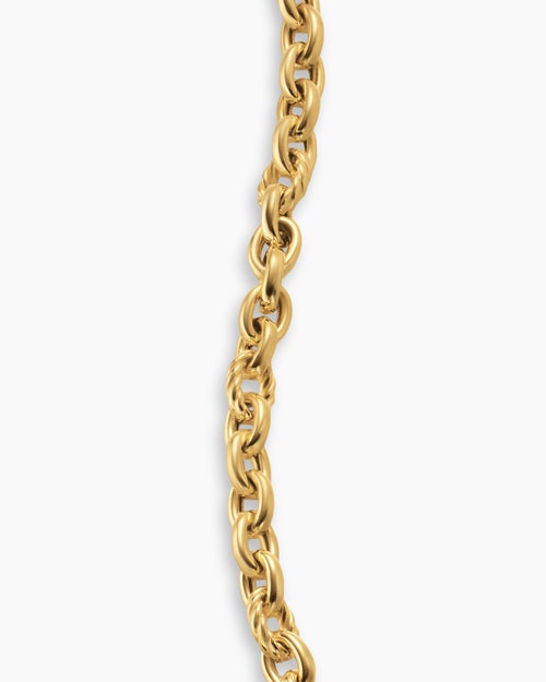 Womens DY Mercer® Petite Chain Bracelet in 18K Yellow Gold, 4.5mm