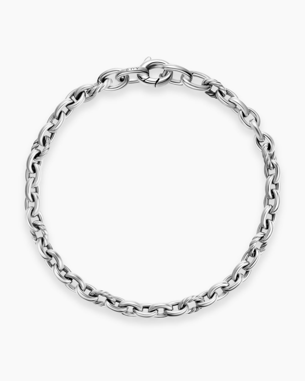 Womens DY Mercer Petite Chain Bracelet in Sterling Silver, 4.5mm