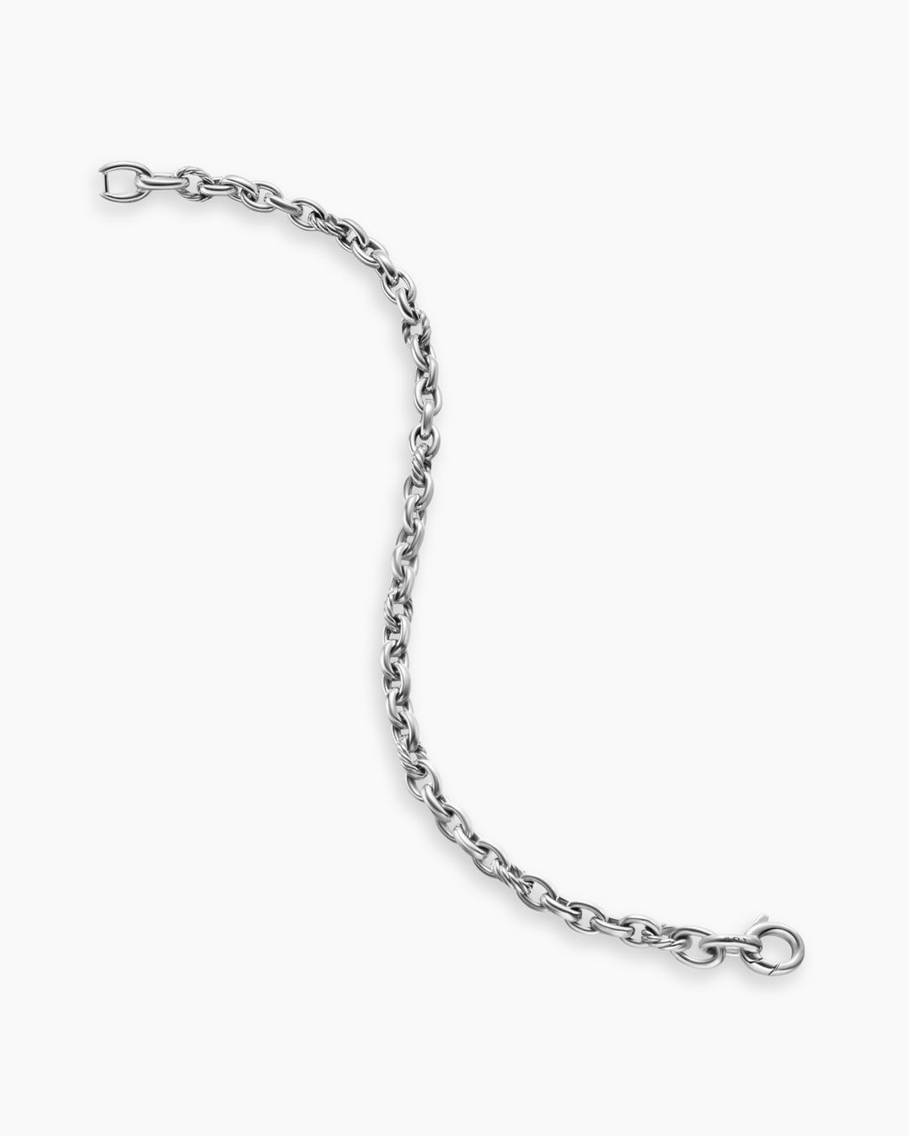 Womens DY Mercer Petite Chain Bracelet in Sterling Silver, 4.5mm