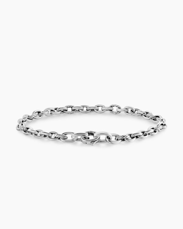 DY Mercer Petite Chain Bracelet in Sterling Silver, 4.5mm